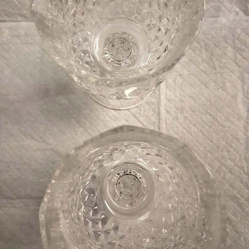 Cristal D'Arques Longchamp Clear Crystal Wine Glass Set of 2